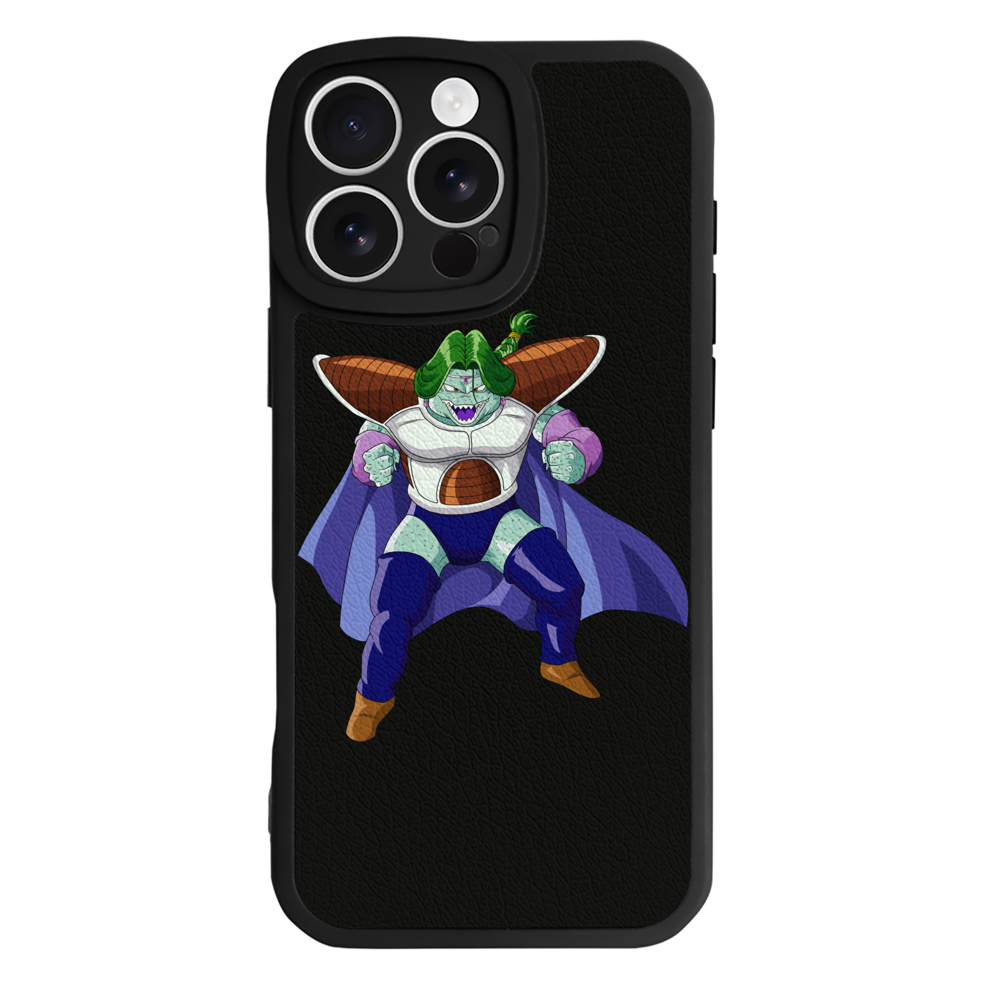 （画像用） ドラゴンボール DRAGON BALL 【iPhone 16シリーズ対応】シリコンスマホケース（レザー調） 材質：シリコン